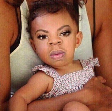 Beyonce Baby Pictures on Beyonc   Baby    The 15 Project